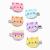 Claire's Club Glitter Cat Hair Clips, Intended for Little Girls Ages 3 to 6-6 Pack
