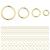 Alexcraft 14k Gold Plated Jump Rings 900PCS 4/6/8/10 mm Gold Jump Rings Strong Gold Open Jump Rings Bulk for Necklace Bracelet Earrings Jewelry Making Gold 4MM 6MM 8MM and 10MM