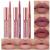 BestLand 6Pcs Matte Liquid Lipstick and Lip Liner Set  Non-Stick Cup Not Fade Waterproof Nude lipstick Makeup Kits Velvety Nude Lipliner Lip Gloss Make Up Gift Set (Set C)