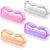 Handle Grip Nail Brush, Larbois Nail Brushes Hand Fingernail Brush Cleaner Scrubbing Kit Pedicure for Toes and Nails Men Women (4 Pack) Orange