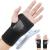 ACWOO Adjustable Wrist Strap Carpal Tunnel Compression Splint Relieves Pain Sprains Tendonitis and Joint Pain Breathable Brace Provides Wrist Support (Left)