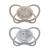 Nip Schnuller Green My Butterfly: pacifier from sustainable raw materials extra flat suction part silicone still -friendly & jaw -friendly.Brown size 1 (0-6 months) Green size 1 (0-6 months) brown