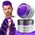 4.23oz Violet Temporary Hair Dye Purple Instant Hair Cream Mud Natural Hair Color Hairstyle Pomade Unisex Styling Hair Clay Wax 120g Violet Hair Wax for Party Cosplay Halloween Christmas