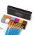 CCbeauty 12 Colors Professional Face Body Paint Makeup Palette Oil Based Cream Hypoallergenic Face Painting Kit for Halloween Costume Fancy SFX Cosplay Makeup with 10 Blue Artist Brushes 01-12 Colours With Blue Brushes