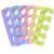 Toe Separators Set - Premium Pedicure Tool Kit 24 Pieces Super Soft  Durable Two Tone ZMOI