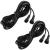 NATPOW light cable 2 pack 5M extension cable with IP65 waterproof for pond lighting with electricity solar pond lights cable