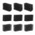 Mysense Stipple Sponges Special Effects Makeup tool 3 kinds of hole for adding freckles texture FX Makeup 9 pack