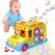 Baby toys from 1 year of educational intellectual bus baby toys from 12 18 months animal noises/music/movement musical bus children's toys from 1 2 3 years girl young gift large