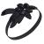 BABEYOND 1920s Headband Women 20s Style Hairband Gatsby Costume Accessories (Black)