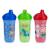 Nuby Plastic Insulated No Spill Easy Sip Cup with Vari-Flo Valve Hard Spout Boy 9 Oz 3 Count