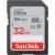 SanDisk 32GB Ultra SDHC UHS-I Memory Card - 120MB/s, C10, U1, Full HD, SD Card - SDSDUN4-032G-GN6IN Memory Card Only 32GB