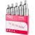 Threaded CO2 Cartridges - for All CO2 Bike Tire Inflators with Threaded Connection - Quick Air Refill for Bicycle Tires - Cartridge for CO2 Pump - Road or MTB Bikes. 16g Threaded 5 Pack