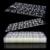 Allstarry 288pcs (12 Sheets) Adhesive Tabs Waterproof Breathable Glue Tabs Double-sided Nail Jelly Sticker Super Sticky Fake Nail Glue Stickers Transparent Flexible for Manicure 288 Count (Pack of 1)
