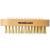 Manicare Wooden Nail Brush Hygienic Double Sided Hand And Nail Cleaning Brush Scrubbing Brush To Clean Under Nail Dirt Grime And Grease Firm Strong Bristles For Use On Fingernails And Toenails Wooden Nail Brush Single