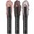 FOCALLURE 3 Pcs Cream Eyeshadow Stick Shimmer Eyeshadow Pencil Crayon High Pigmented Crease-proof Eye Shadow Brightener Stick Sets Long Lasting Waterproof Eye Shadow Highlighter Stick Make up (Numb)