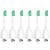 Aoremon Replacement Toothbrush Heads for Philips Sonicare E-Series HX7022/66, 6pack, Fit Sonicare Essence, Xtreme, Elite, Advance, and CleanCare Electric Toothbrush with Hygienic Cap