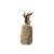 Cat toy rabbit fur with feathers real fur handmade