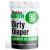 Rockin' Green 45oz (90 Loads) Cloth Diaper Detergent for Baby Clothes - All Natural Baby Laundry Powder - Unscented & Biodegradable - Removes Urine Smell, Safe for Sensitive Skin