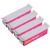 Lint Free Nail Wipes Nail Art Gel Polish Remover Cotton Pads 4 Boxes (1300 Pieces) 325 Count (Pack of 4)