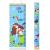 HIFOT Kids Growth Chart Height Measuring Chart Mermaid Canvas Wall Hanging Rulers for Baby Children Girls Bedroom Decor 74.8''* 7.87''