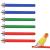 Heyu-Lotus 6 Pcs Parrot Perches Bird Paw Grinding Stick Wooden Bird Perch Stand for Bird Parrot Cockatiel Budgie Perches for Cage Training Bird Cage Perches 20cm (S)