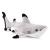 Zappi Co 100% Recycled Plush Black Tipped Shark  Toy (30cm Length) Stuffed Soft Cuddly Eco Friendly animals Collection For New Born Child First kid