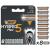 BIC razor blades for men Razor Hybrid 5 Flex 8-pack refills for the wet razor with 5 titanium blades 8 refill blades
