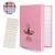 Noverlife 216 Nail Color Chart Display Nail Gel Polish Display Book with 216 False Nail Tips Professional Salon Nail Color Swatches Nail Practice Card Design Board 216 Colors Nail Display Chart - Pink