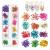 12 Colors Dried Flowers for Nail Art  KINGMAS 1 Box Dry Flowers Mini Real Natural Flowers Nail Art Supplies 3D Applique Nail Decoration Sticker Decor (A) A (12 Colors/Box)