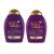 OGX Thick & Full + Biotin & Collagen Shampoo & Conditioner Set, 13 Fl Oz (Pack of 2) (packaging may vary), Purple
