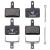2 Pairs Brake Pads for TRP Tektro Shimano Deore Br-M575 M525 M515 T615 T675 M505 M495 M486 M485 M475 M465 M447 M446 M445 M416 M415 M395 M375 M315 M355 C601 C501(Resin,Semi-Metallic,Sintered Metal) Semi-Metalli Brake Pads