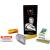 Roman Empire Shaving safety razor with double thread Caesar Gold from Roman Empire Shaving |Classic razor |Safety Razor made of steel with 20 blades (Astra derby-Shark-Treet)