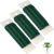 Zeanla 3 Pack Green-Floral-Wire 118 Yards 22 Gauge Flexible Paddle-Wire-Florist-Wire-Green-Wire-Christmas-Wire for Crafts Christmas Wreaths Tree Garland and Floral Flower Arrangements Floral Wire Green 3 Roll