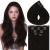 Vivien Remy Clip in Extensions Real Hair Brown Extensions Clip in real hair brown extensions real hair clip in hair extension brown #2 35cm 120g/7pcs 14 inch-1220g clip 1-1 CP #2