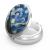 Pill Box 3 Compartment Medicine Pill Case,Portable Pill Box for Pocket or Purse Pill Box Decorative Metal Medicine Vitamin Organizer Unique Gift(Van Gogh Starry Night) 2-starry Night 1 Piece