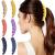 6 pieces large banana clips of colorful banana hair clip for thick hair non-slip ponytail holder clip for women and girls 6 multi-color-a