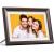 Dragon Touch Digital Picture Frame WiFi 10 inch IPS Touch Screen HD Display, 16GB Storage, Auto-Rotate, Share Photos via App, Email, Cloud - Classic 10 choco brown