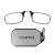 Thinoptics Reading glasses Black frame with key trailer etui |Black glasses frame 1.50 diopters strength with flex fit technology 1.50