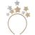 Lurrose star headband Christmas hair band cute star hair band Christmas hair accessories good slip into the new year headband for party festival vacation birthday birthday