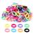 Hanyousheng 200 Pcs Baby Hair Bands Multicolor Toddler Hair Bobbles Baby Hair Bobbles Toddler Hair Bands Seamless Elastic Hair Bands Baby Hair Ties for Baby Girls Kids Toddlers