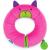 Trunki Kid's Travel Neck Pillow And Chin Rest | Support Sleepy Heads in the Car Seat Plane Bike or Pram | Yondi SMALL Betsy (Pink) Betsy (Pink) Single