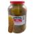 Mrs. Kleins Large Hot Pickles | Bold Spicy Dill Pickle Snack | Spicy Giant Dill Pickles Made with Natural Ingredients | Kosher, Low Carb, Gluten Free & Vegan | Wholesale Hot Pickles 128 fl oz Jar 128 Fl Oz (Pack of 1)