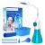 WEUANY Ear Wax Removal, Ear Cleaner, Earwax Removal Kit, Manual Ear Irrigation Flushing System, Ear Cleaning Kit, Safe and Effective to Clean Ear Built Up Wax Green