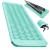 ANGENIL Heat Resistant Silicone Mat Pouch for Cordless Flat Iron Hair Straighteners and Curlers in One Hair Straightener Brush Hairdryer Curling Iron Wand Tongs Gifts for Women Food Grade Green