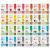 DERMAL 24 Combo Pack Collagen Essence Full Face Facial Mask Sheet - Sensitive Soothing, Anti-Acne, Nourishing Cleansing Korean Face Mask - Natural Skincare Spa Facial Mask Set for Women, Men 24pack