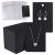 MIAHART 150 Set Earring Display Card with 150 Pcs Self-Seal Bags  Earring Holder Card for Selling DIY Ear Studs  Earrings and Jewelry Display (Black)
