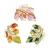 Yonchic 3-Piece Floral Metal Hair Clips  Tulip Orchids Sunflower Hair Claw for Thin/Medium Thick Hair Claws  Elegant Barrettes Strong Hold Hair Clamps Non Slip Cute Hair Catch Clip Accessories 3-Color Leaves