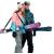 Volk Ski Strap and Pole Carrier - 2 Sets per Pack - Skiing Accessory for Easy Transportation of Your Ski Gear - Feel Comfortable Walking to and from The Mountain - Adjustable Size