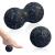 Xzeemo fascia ball set (single ball + double ball) massage ball fascia ball trigger point release lacrosse ball fascia balls carry out massage balls for fascia training relieve pain blue