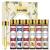 Aoruilia 6 x 10ml Fruity Essential Oils Set for Aromatherapy Diffuser Home Fragrance Relaxing Candle Making - Strawberry Coconut Raspberry Grape Mango Cherry Fruity 60 ml (Pack of 1)